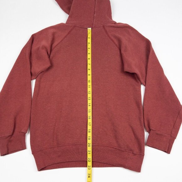 Vintage 1980s Harvard University Champion Hoodie Men Small Fits XS Red Pullover - Picture 10 of 13